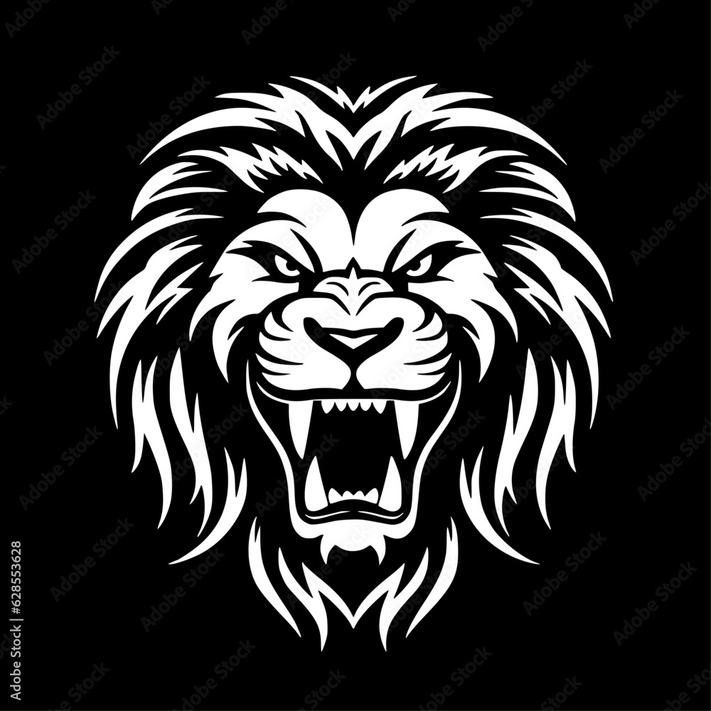 Fototapeta premium Lion - High Quality Vector Logo - Vector illustration ideal for T-shirt graphic