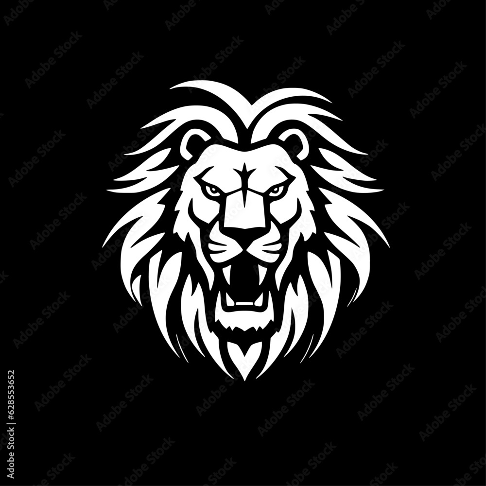 Lion | Minimalist and Simple Silhouette - Vector illustration Lion | Minimalist and Simple Silhouette - Vector illustration
