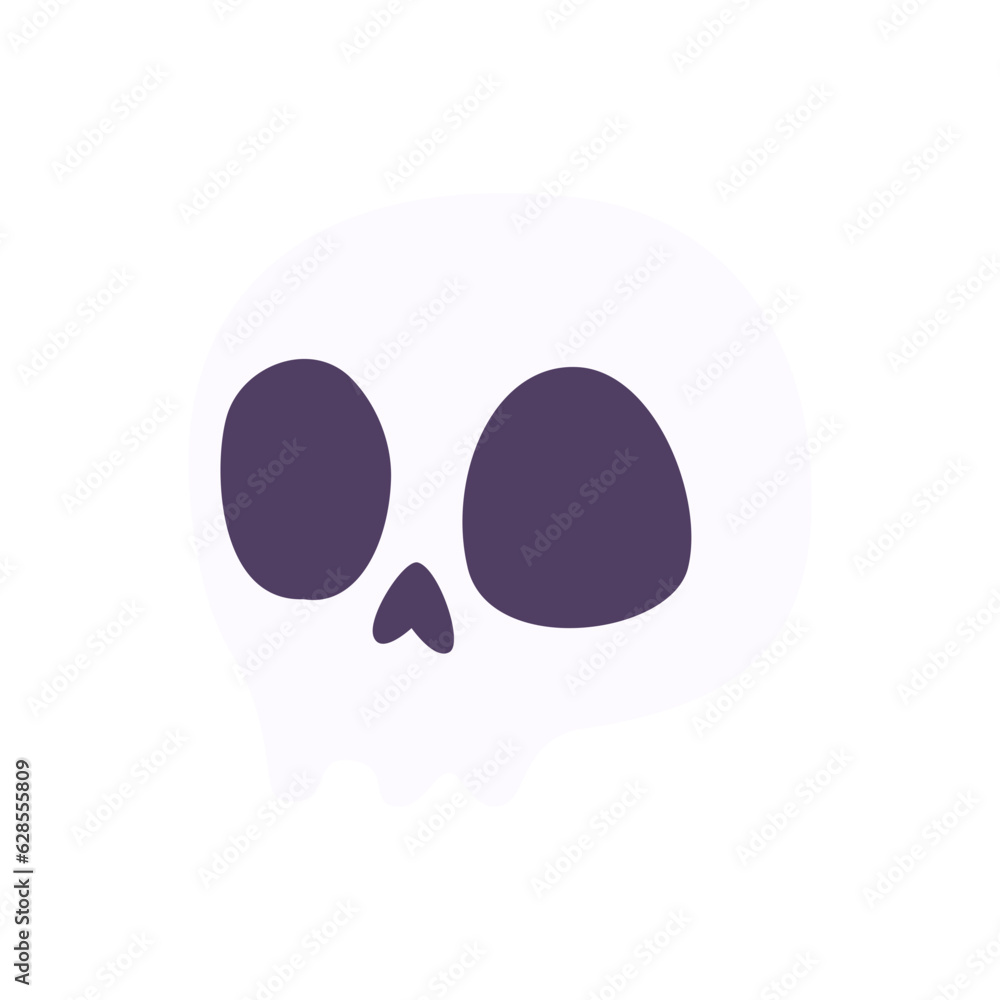 dead skull cartoon Performing a black magic ceremony. Halloween illustration. dead skull cartoon Performing a black magic ceremony. Halloween illustration.
