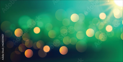 abstract bokeh light effect background sparkle wallpaper vector file