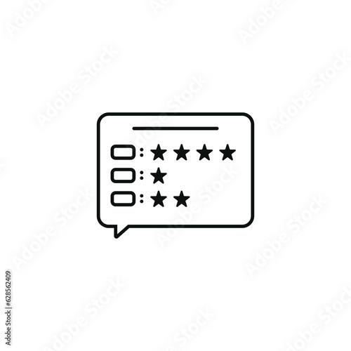 Feedback icon Simple element illustration Feedback concept symbol design from UI collection