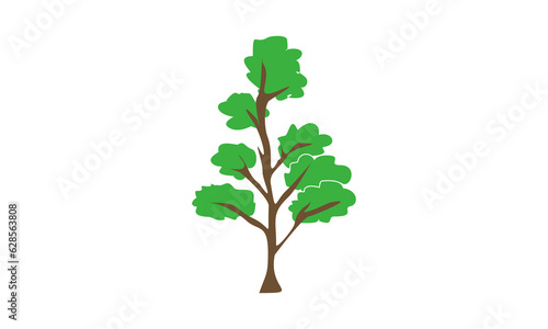 Pine tree illustration vector design