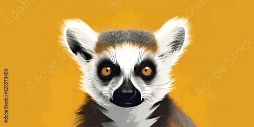 Cute Animals illustration, generative Ai