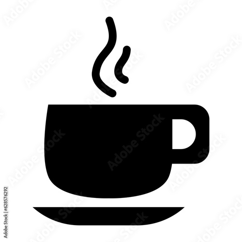 Hot coffee icon