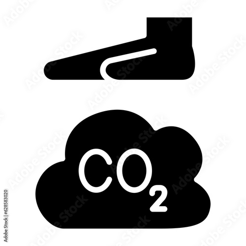 Carbon dioxide icon