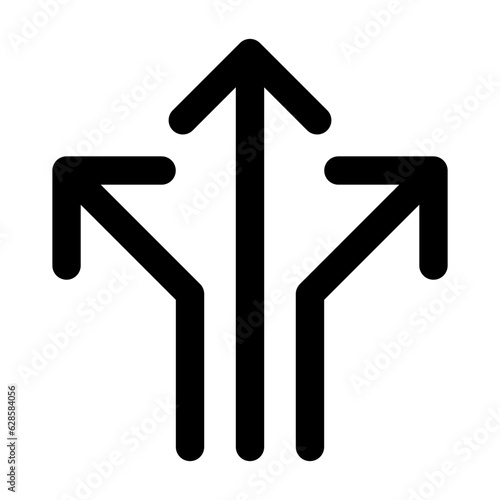 Data distribution icon