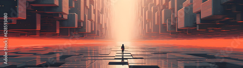 a realm of architectural marvels beyond the limits of current technology, where buildings morph and transform like living organisms, wide-screen background, wide background 