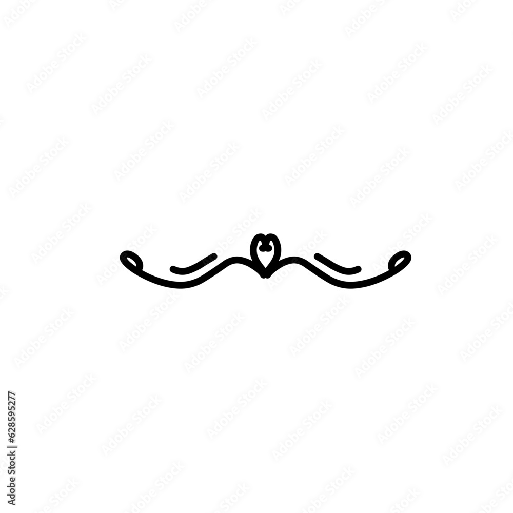 Simple vector curl devider Simple vector curl devider