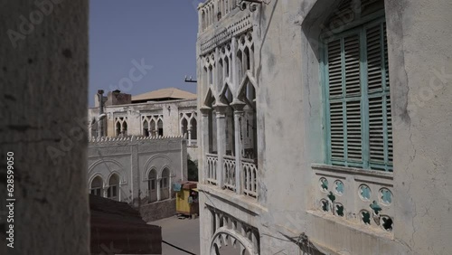 Ottoman Architecture Building Northern Red Sea Massawa Eritrea photo