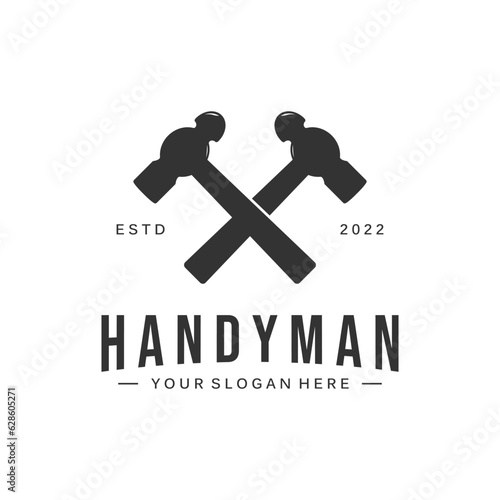 Hammer Vector Illustration Design