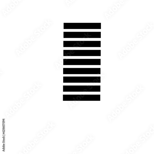 Crosswalk icon. Pedestrian crossing icon. Zebra crossing