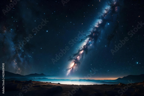 Space Galaxy Wallpaper  landscape 4k  Generative AI