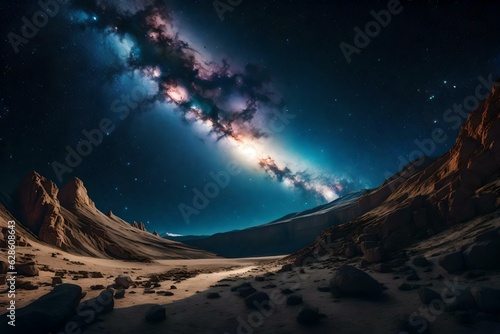 Space Galaxy Wallpaper  landscape 4k  Generative AI