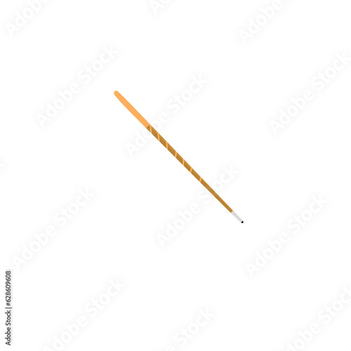 Cue wooden stick for billiards
