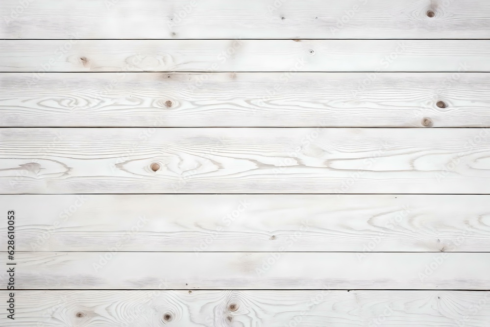 White Wood Texture Background. Wooden planks old of table top view and board nature pattern decoration, Generative AI White Wood Texture Background. Wooden planks old of table top view and board nature pattern decoration, Generative AI