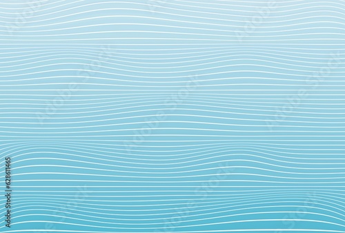 Background, gradient turquoise, pastel shade, white wavy lines on the backdrop, technical pattern, elegant style