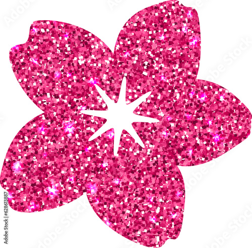 Flower pink barbie for decoration and design.