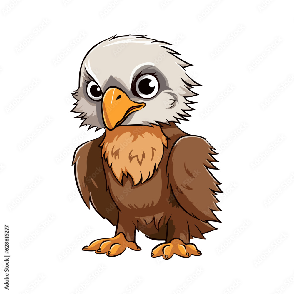 eagle cartoon character cute eagle cartoon character cute