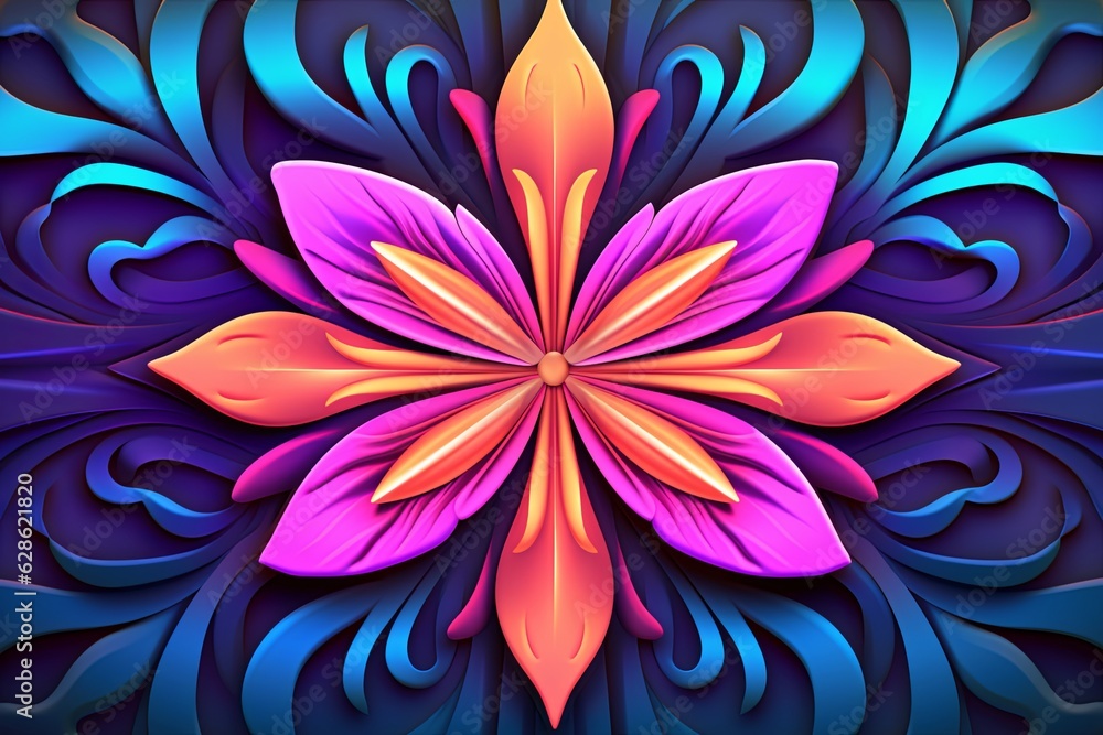 an abstract floral design on a dark background an abstract floral design on a dark background