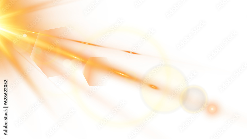 © Vector light Studio - PNG sunlight special lens flare light effect. Stock royalty free.