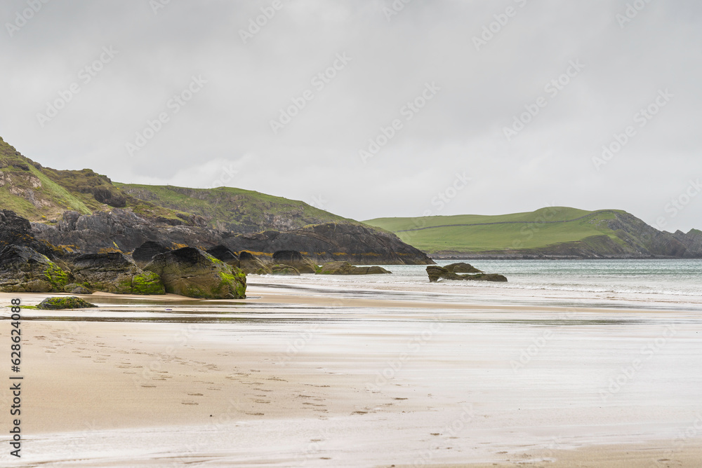 Sango Bay view during a cloudy afternoon, Durness, Highlands, Scotland Sango Bay view during a cloudy afternoon, Durness, Highlands, Scotland