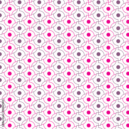 abstract geometric pink purple creative repeat pattern