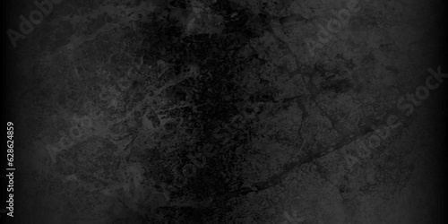 Black cracked wall slate texture wall grunge backdrop rough background. stone concrete texture grunge backdrop background anthracite panorama. dark concrete floor or old grunge background. 