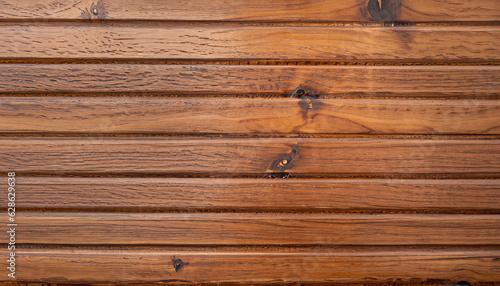 Wooden planks texture background. Wooden table top view close up