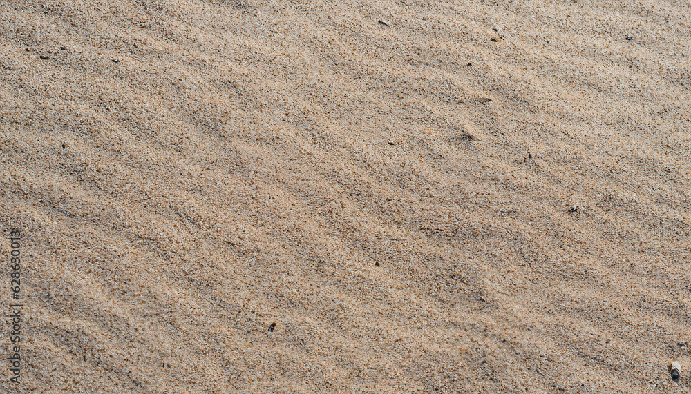 Close-up of sand texture, offering a captivating sand background. The fine grains and natural patterns create a visually appealing surface, perfect for beach-themed designs, coastal aesthetics, or add Close-up of sand texture, offering a captivating sand background. The fine grains and natural patterns create a visually appealing surface, perfect for beach-themed designs, coastal aesthetics, or add