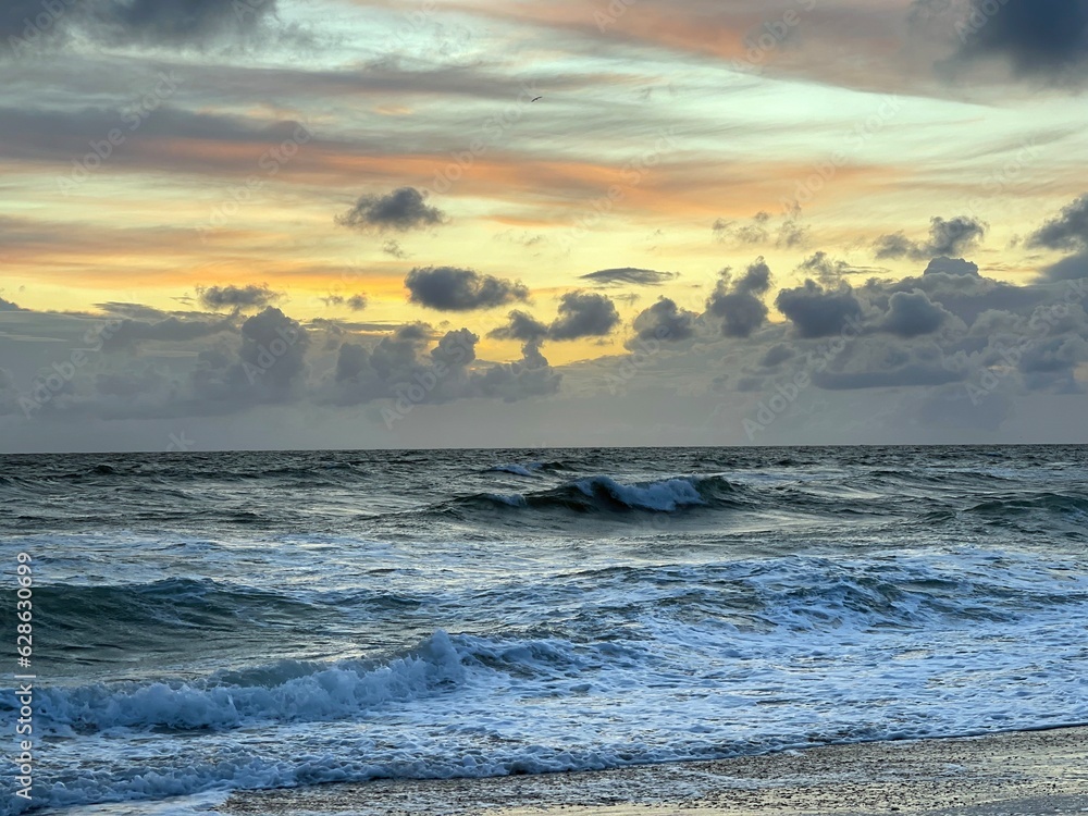 Obraz premium Sunset in Sea