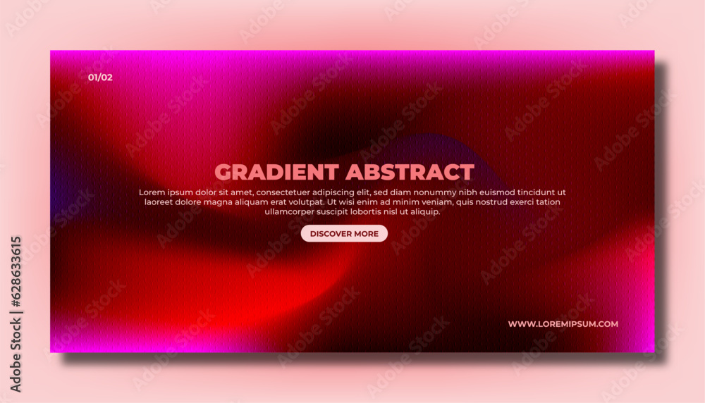 Fototapeta premium Vector modern, trendy gradient abstract background and texturizer , grainy effect. 