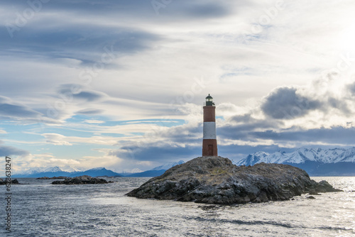 VIEW OF THE END OF THE WORLD LIGHTHOUSE. BEAGLE CHANNEL. USHUAIA, ARGENTINE PATAGONIA.3 © Javier