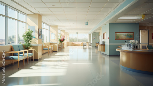 hospital interior medical background