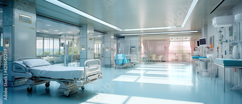 hospital interior medical background