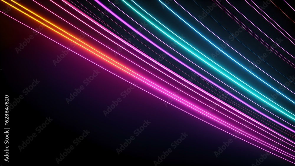 Photo of a mesmerizing display of lights illuminating the night sky in a long line formation Photo of a mesmerizing display of lights illuminating the night sky in a long line formation