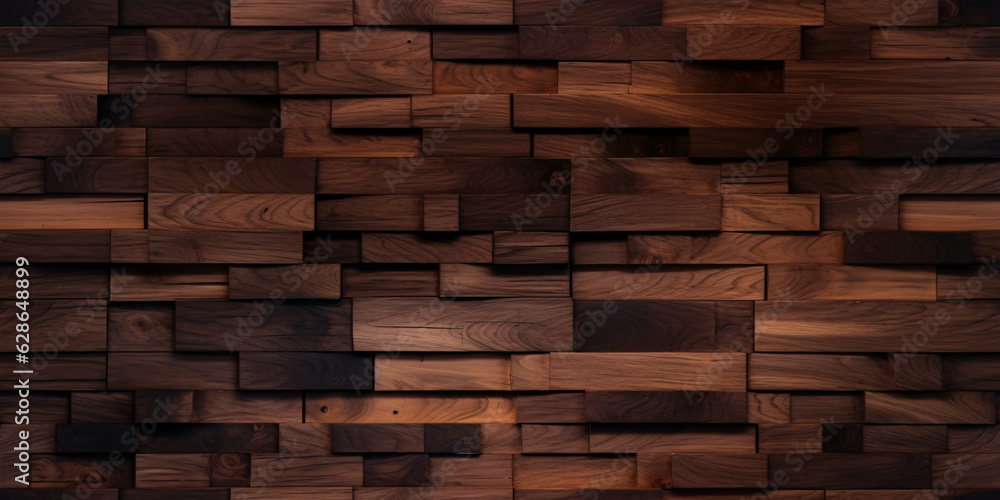 Top view. Dark wooden texture backdrop. Rustic three-dimensional wood texture. Modern wooden facing background Top view. Dark wooden texture backdrop. Rustic three-dimensional wood texture. Modern wooden facing background