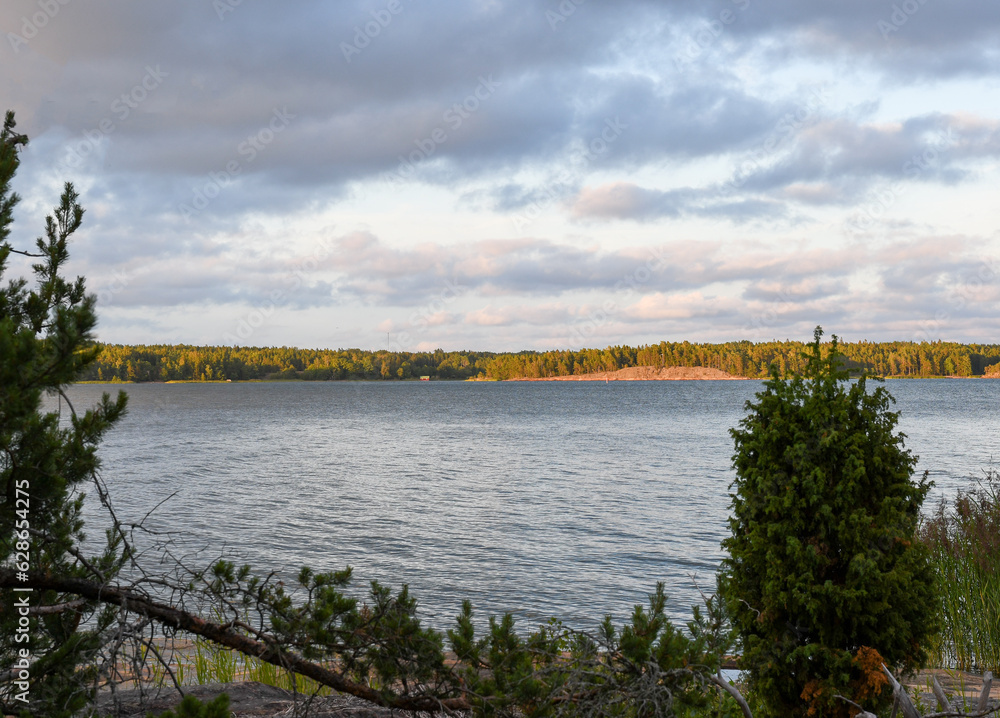 Obraz premium Dusk in the archipelago