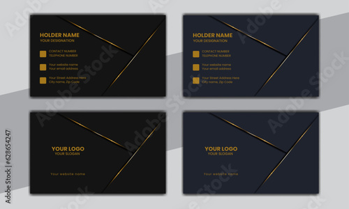 Creative Corporate Business card design, Luxury Stylish Business card