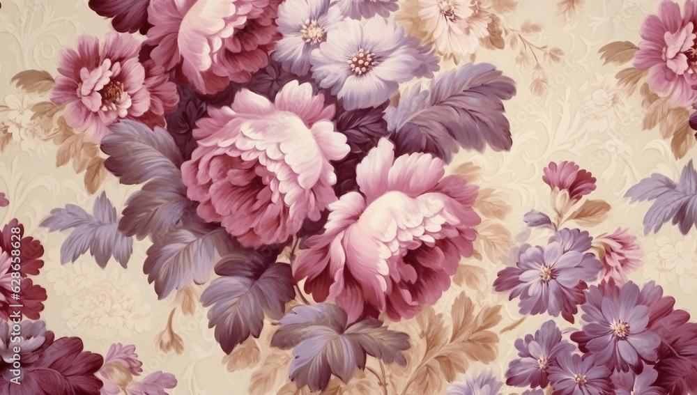 floral pattern background in fabric use style floral pattern background in fabric use style