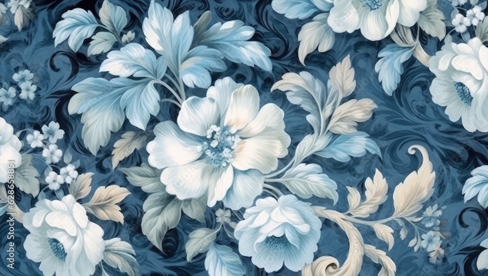 floral pattern background in fabric use style floral pattern background in fabric use style