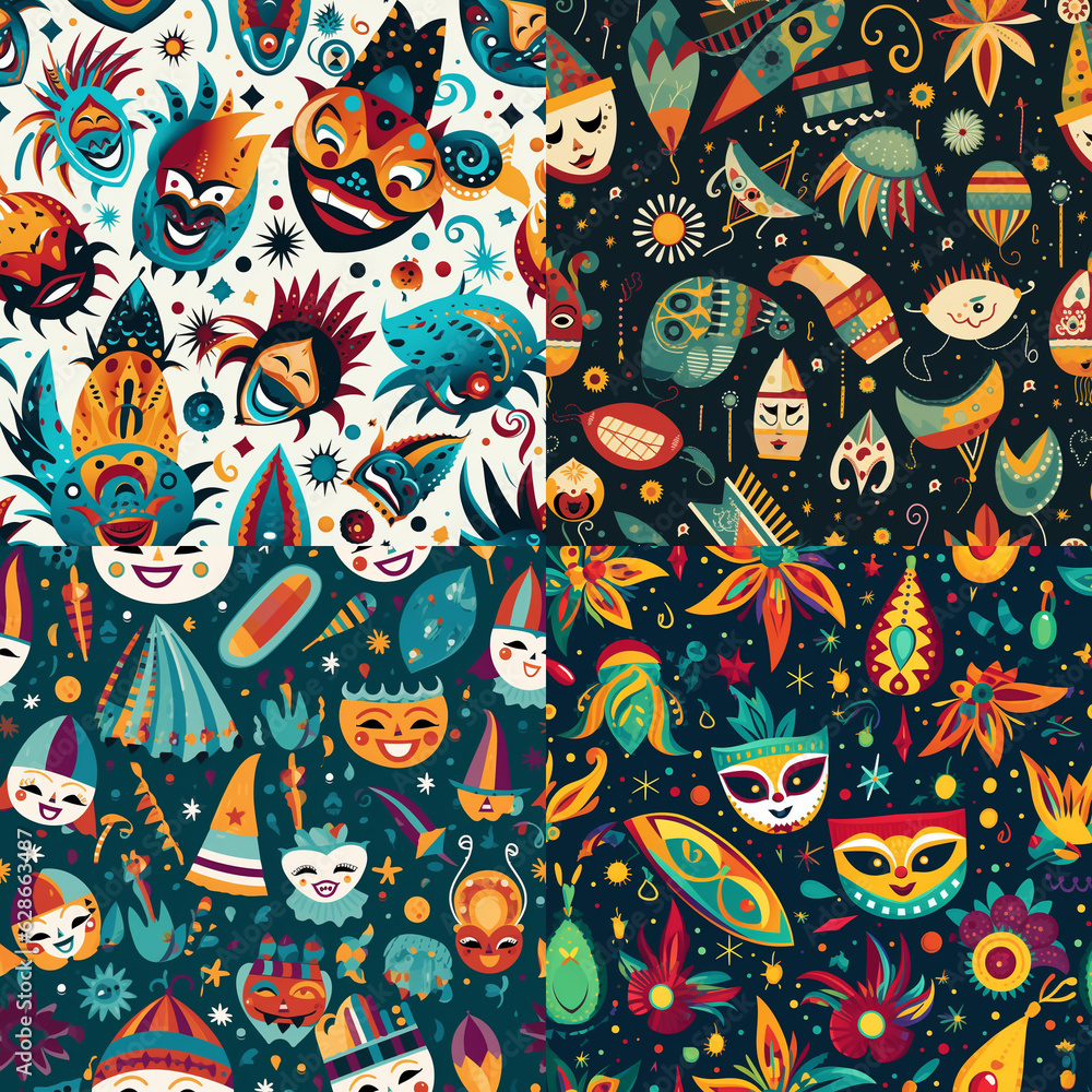 seamless pattern with birds seamless pattern with birds