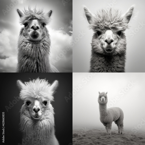 set of animals with background © Marcos Bauermann