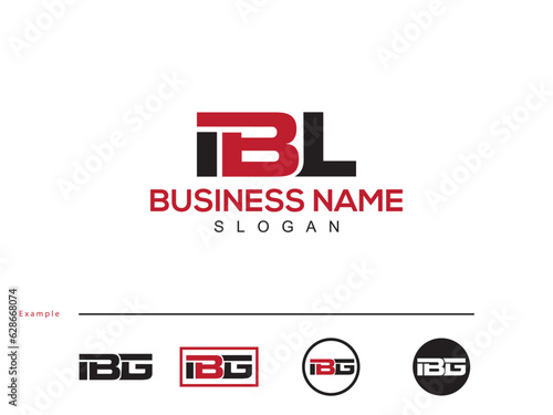 Beautiful IBL Business Logo, Initial Vector ibl ib Logo Letter For Shop photo