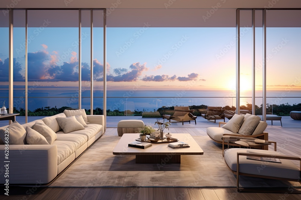 A closer look at High-End Condos With Smart Home Systems And Floor To Ceiling Windows