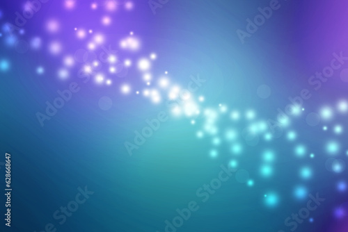 abstract blue background colorful with stars