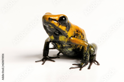 Black-legged poison dart frog // Zweifarbiger Blattsteiger (Phyllobates bicolor)