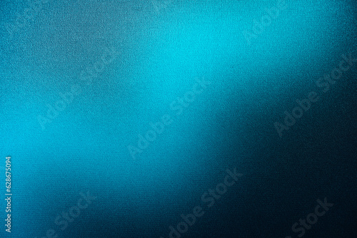 Stampa su tela Black dark light jade petrol teal cyan sea blue green abstract wave wavy line background