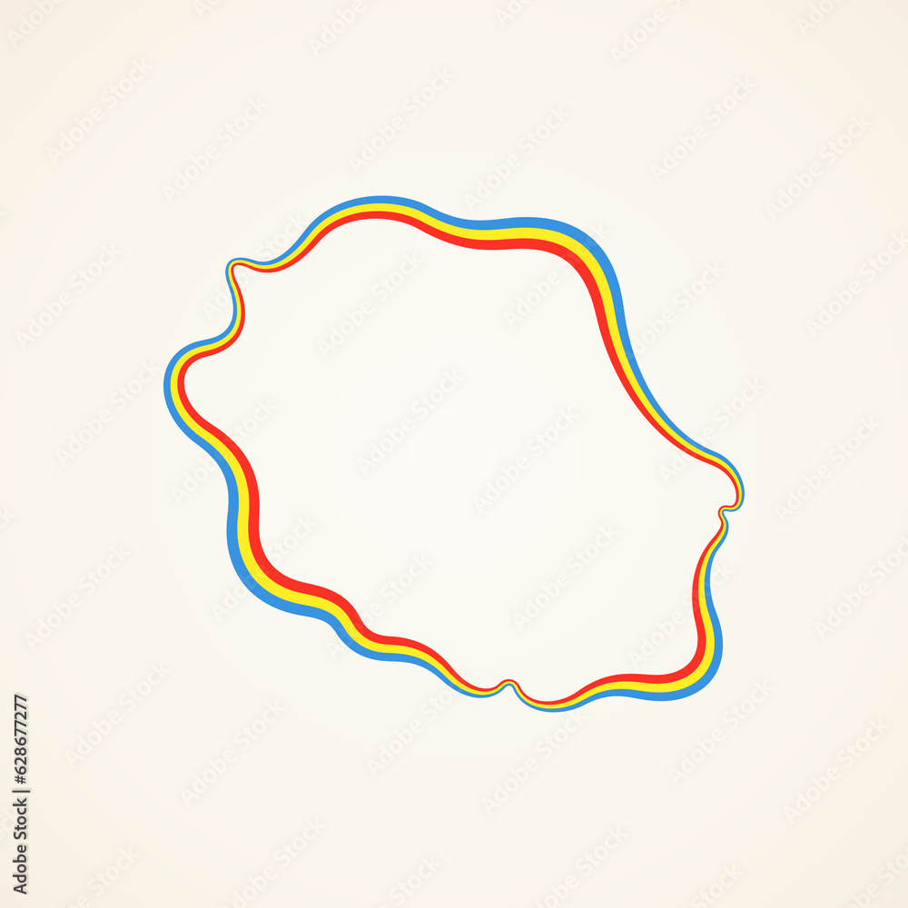 Reunion - Outline Map Reunion - Outline Map