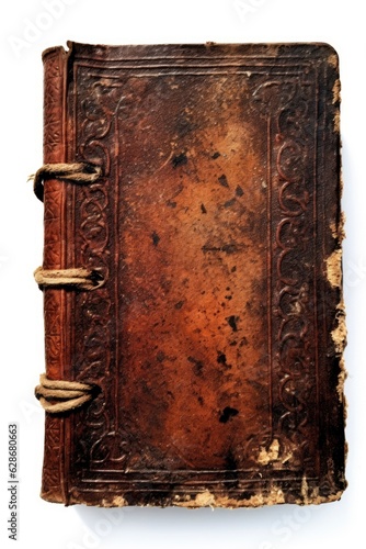 Vintage leather book cover
Created using generative AI tools
