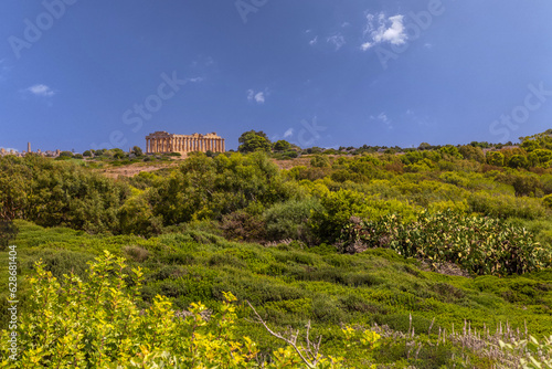 Remains of Greek temples